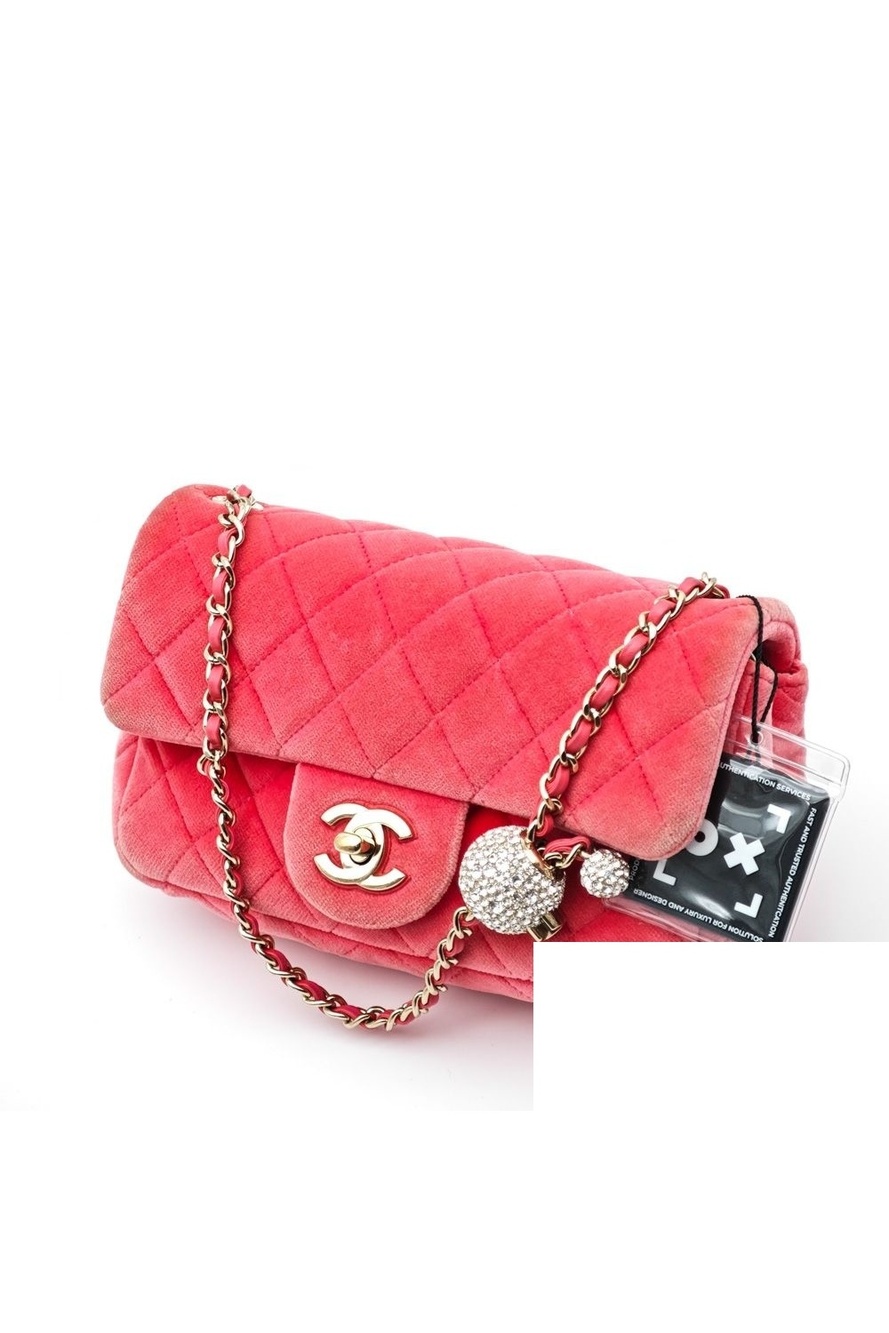 Chanel Shoulder Bag Cotton